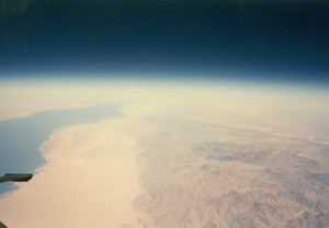 Photo taken by the author while piloting a U-2